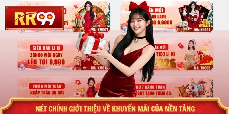 Nét chính giới thiệu về khuyến mãi của nền tảng